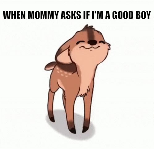 Good Boy Bambi GIF
