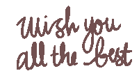 Good Luck Best Wishes Sticker