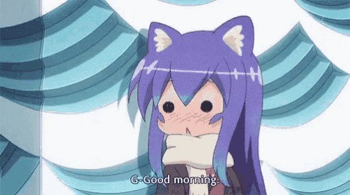 Good Morning Anime GIF