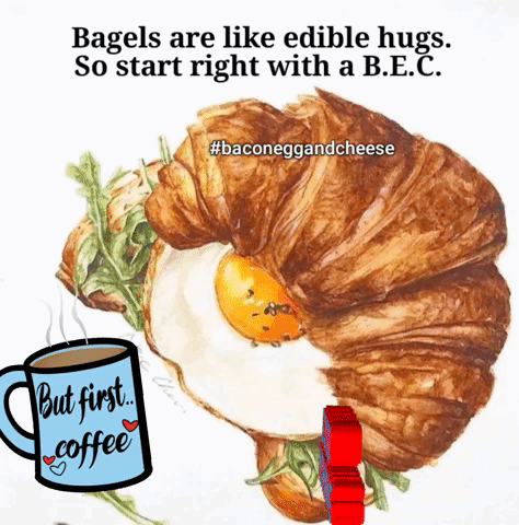 Good Morning Bagels GIF