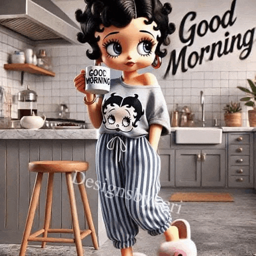 Good Morning Betty Boop Meme