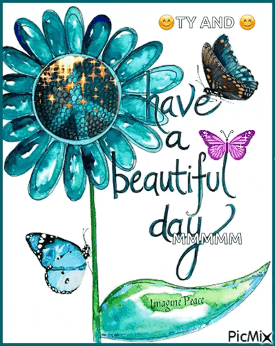 Good Morning Butterfly GIF