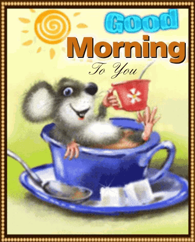 Good Morning Greetings GIF