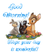 Good Morning Have A Nice Day Sticker