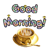 Good Morning Sticker