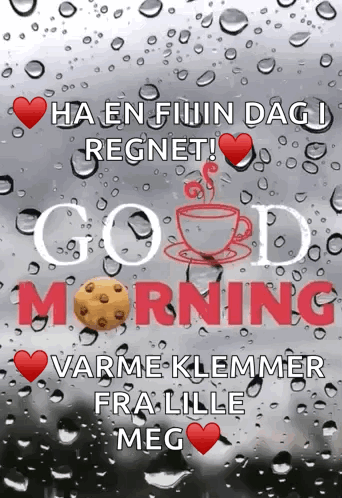 Good Morning Rainy Day GIF