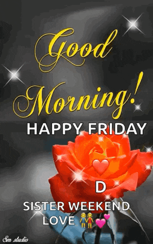 Good Morning Rose GIF