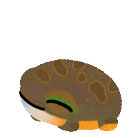 Good Morning Tree Frog Sticker