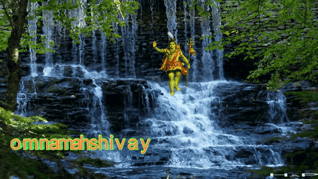 Good Morning Waterfall GIF