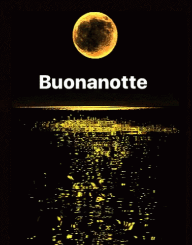 Good Night Buonanotte GIF