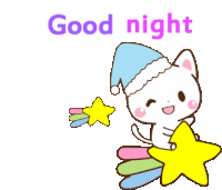 Good Night Sticker