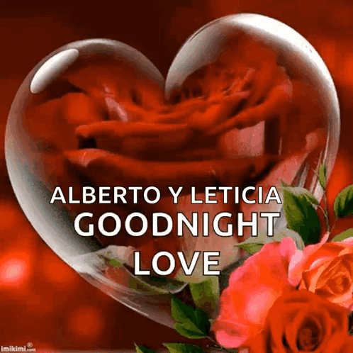 Good Night Flowers GIF