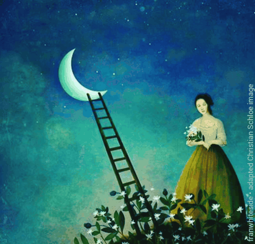 Good Night Love You To The Moon And Back GIF