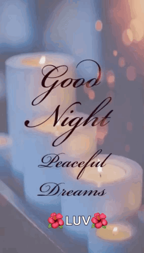 Good Night Peaceful Dreams GIF