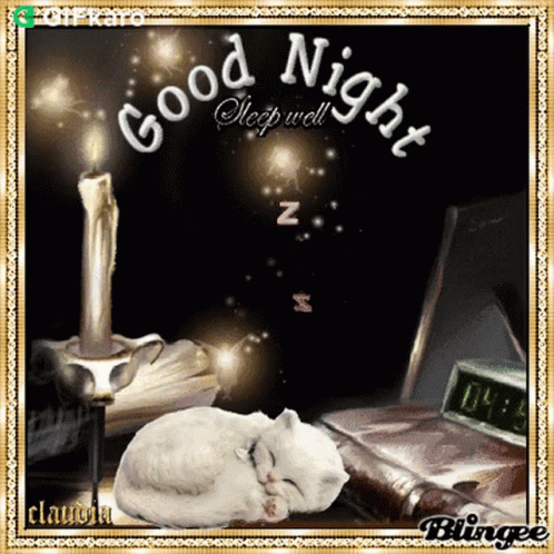 Good Night Sleep Well Gifkaro GIF