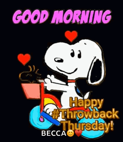 Good Thursday Morning Throwback Thursday GIF