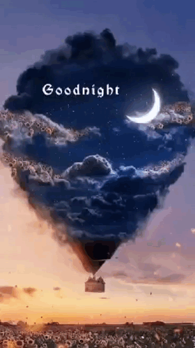 Goodnight Balloon GIF