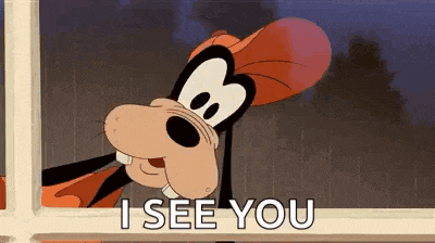 Goofy Binoculars GIF