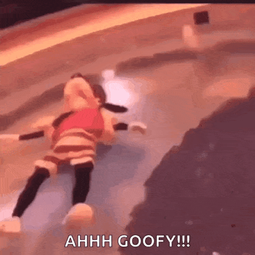Goofy Floating GIF