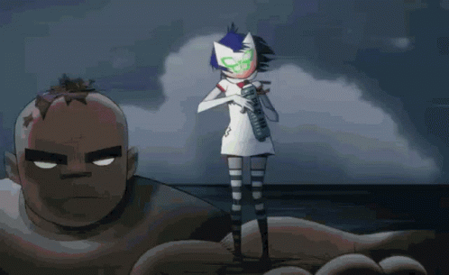 Gorillaz Dance GIF