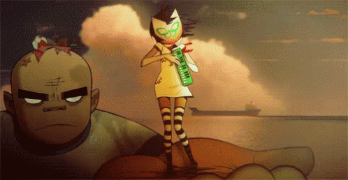 Gorillaz Play GIF