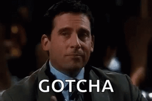 Gotcha GIF