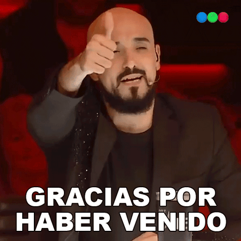 Gracias Por Haber Venido Abel Pintos GIF