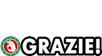 Grazie Thanks Sticker