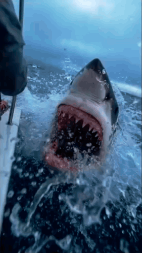 Great White Shark Jaws GIF