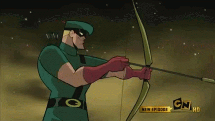 Green Arrow Bow GIF