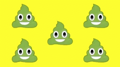 Green Poop Happy GIF