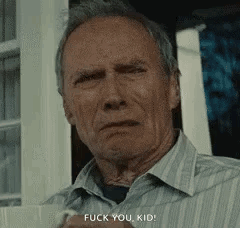 Grimace Clint Eastwood GIF