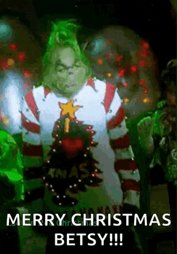 Grinch Merry Christmas GIF