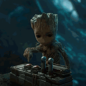 Groot Baby Groot GIF