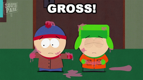 Gross Kyle Broflovski GIF
