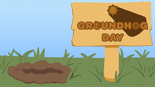 Groundhog Day Groundhogs GIF