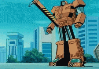 Grua Crane Transformers GIF