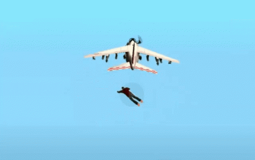 Gta San Andreas Free Fall GIF
