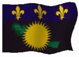 Guadeloupe Flag GIF