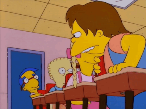 Guess Who Likes You Milhouse GIF