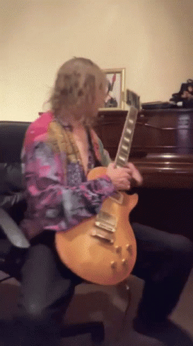 Guitar Fall GIF