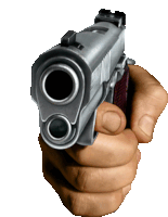 Gun Meme Sticker