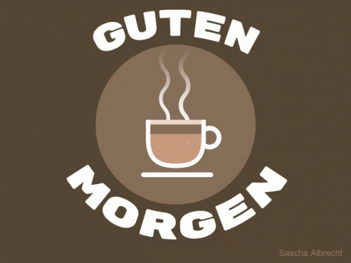 Guten Morgen Kaffee GIF