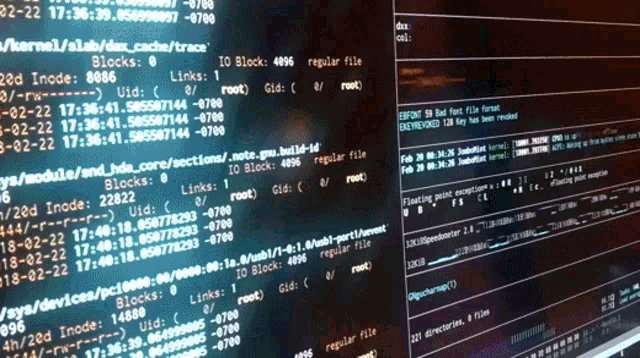 Hacker Reality Colored Keyboard GIF