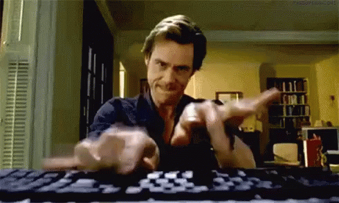 Hacker Typing GIF