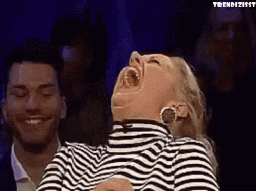 Haha Funny Laughing Hysterically GIF