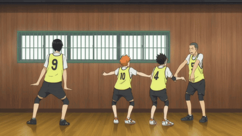 Haikyuu Dance Niku Niku GIF