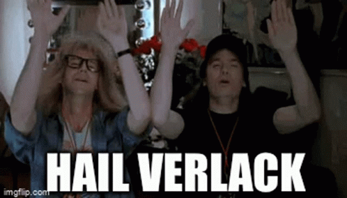 Hail Verlack We Are Not Worthy GIF