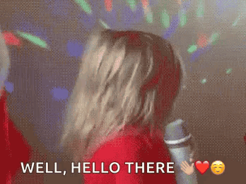 Hairflip Singing GIF