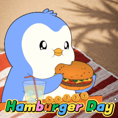 Hamburger Day Yummy Burger GIF